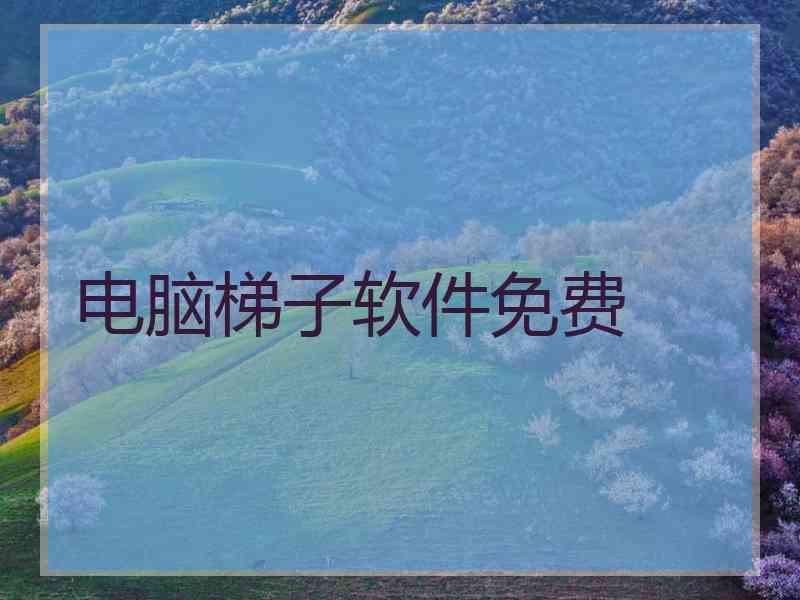 电脑梯子软件免费