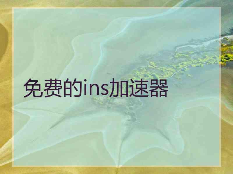 免费的ins加速器
