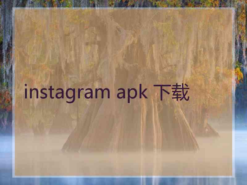 instagram apk 下载