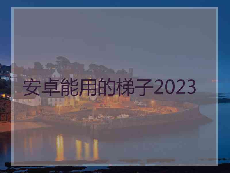 安卓能用的梯子2023