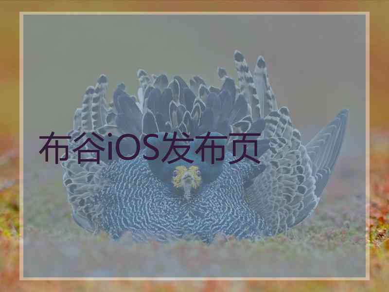 布谷iOS发布页