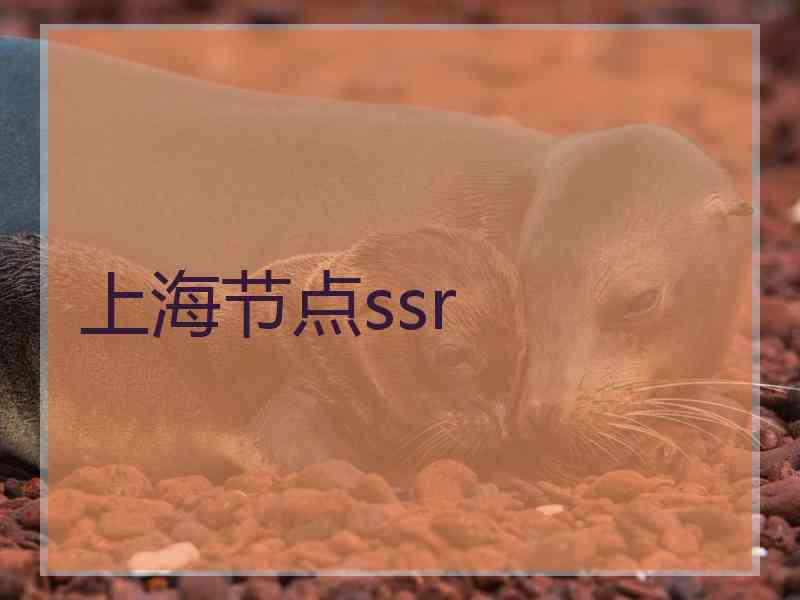 上海节点ssr