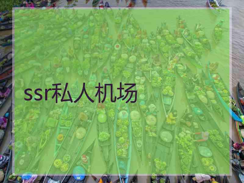 ssr私人机场