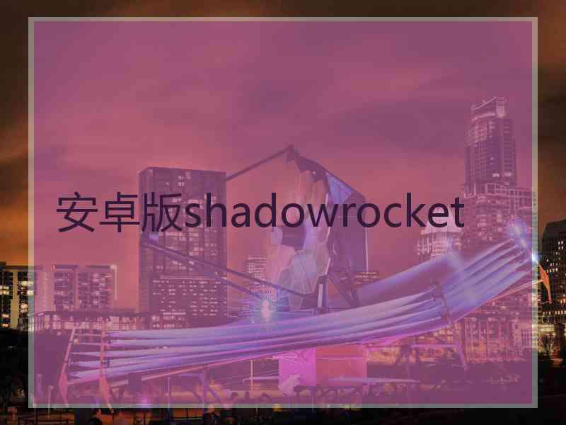 安卓版shadowrocket